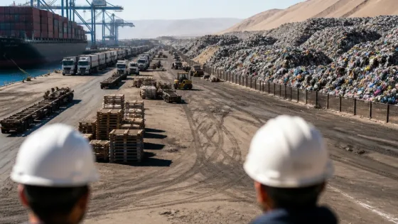 Des tonnes de vêtements collectés en France finissent parfois dans le désert chilien de l’Atacama