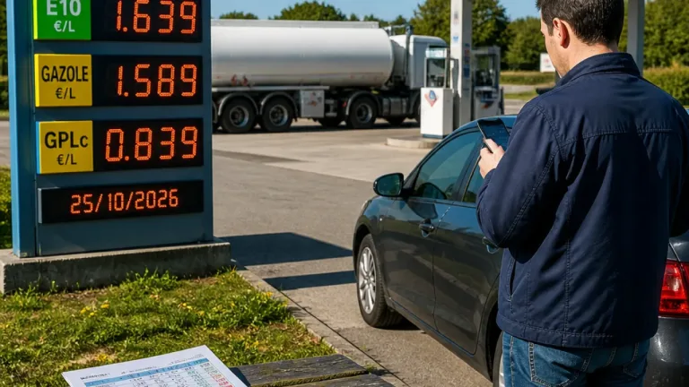 Prix des carburants en France le 25 octobre 2026 : état des lieux et facteurs à surveiller