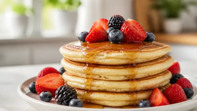 Pancakes protéinés à la whey
