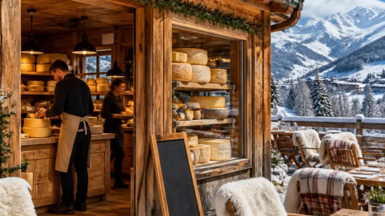 Emmanuel Renaut transforme le Flocons Village en un restaurant consacré aux fromages
