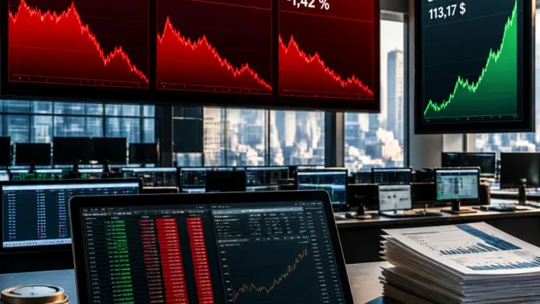 Les Bourses mondiales reculent, l'IA et la flambée du pétrole pèsent sur les marchés