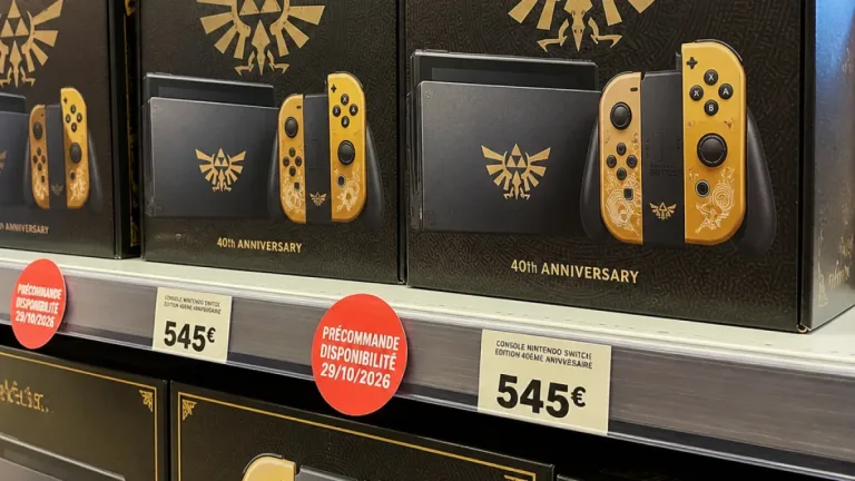 Nintendo Switch 2 édition Zelda 40e anniversaire : E.Leclerc ouvre les précommandes, prix et date
