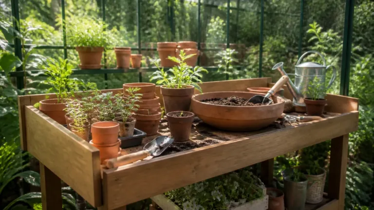 Quels sont les avantages pratiques qu’offrent les tables de culture et rempotage ?