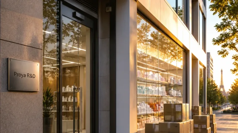 Les marques chinoises de beauté accélèrent : Proya installe un centre R&D à Paris et débarque chez Ulta