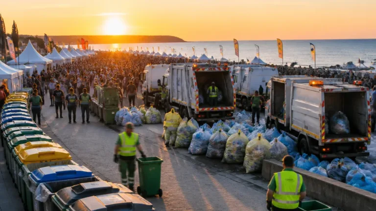 Saint‑Malo : comment la Route du Rhum gère les déchets d’un village attirant plus d’un million de visiteurs