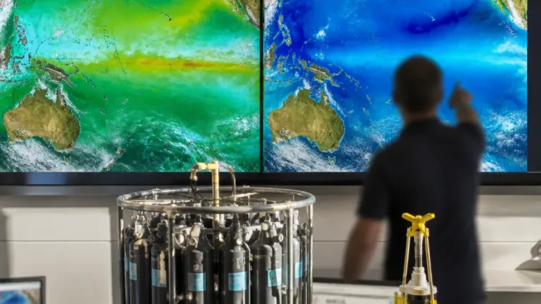 Le Pacifique équatorial devient plus « bleu » en 2026, le satellite PACE pointe un recul du phytoplancton