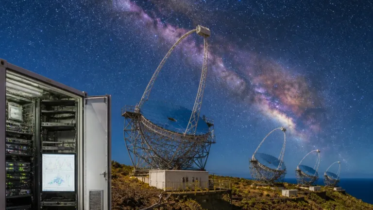 Astronomie gamma : CTAO inaugure ses grands télescopes, avec un logiciel conçu à Marseille