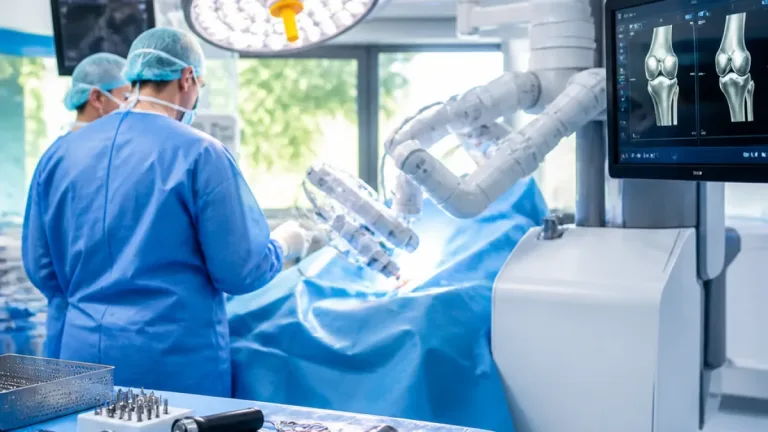 La clinique Durieux réalise la première intervention avec le robot Rosa dans l’océan Indien
