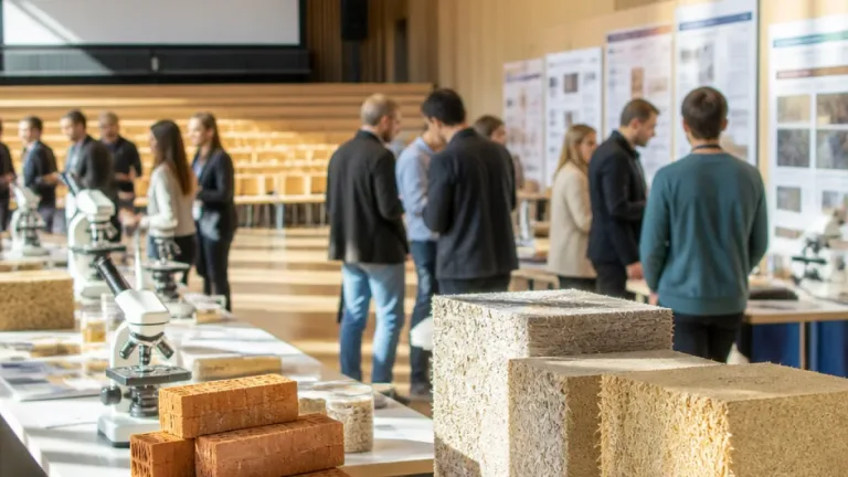 Colloque national à Saint‑Nazaire : jeunes chercheurs planchent sur les matériaux biosourcés pour la construction