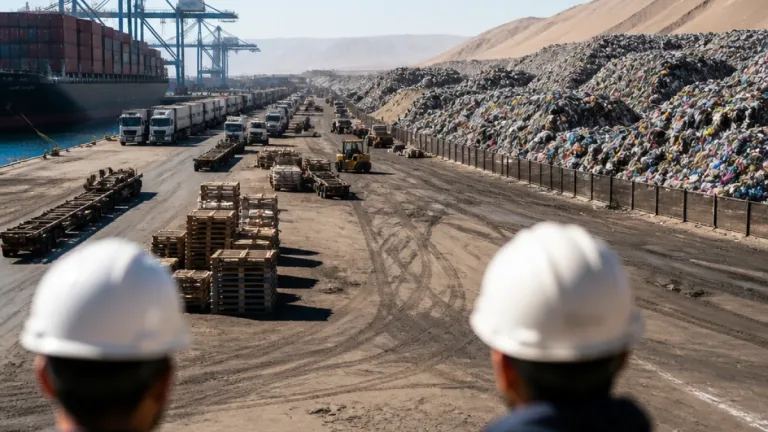 Des tonnes de vêtements collectés en France finissent parfois dans le désert chilien de l’Atacama