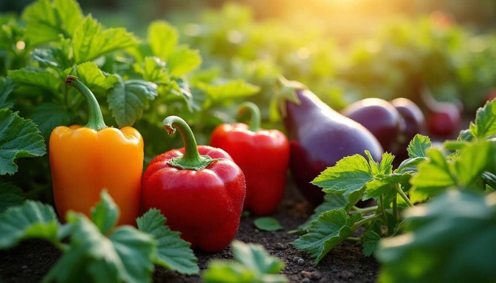 Comment avoir des poivrons et aubergines magnifiques : le conseil d&rsquo;expert pour une récolte généreuse