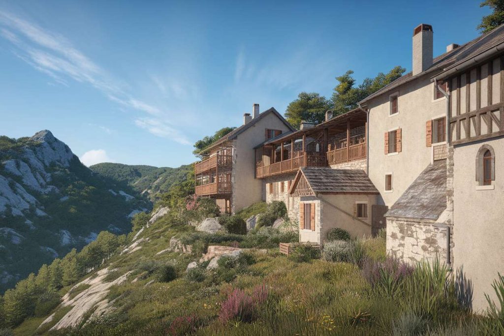 Les Alpes-Maritimes abritent un plus beau village de France perché, le plus haut d'Europe (Sainte-Agnès)