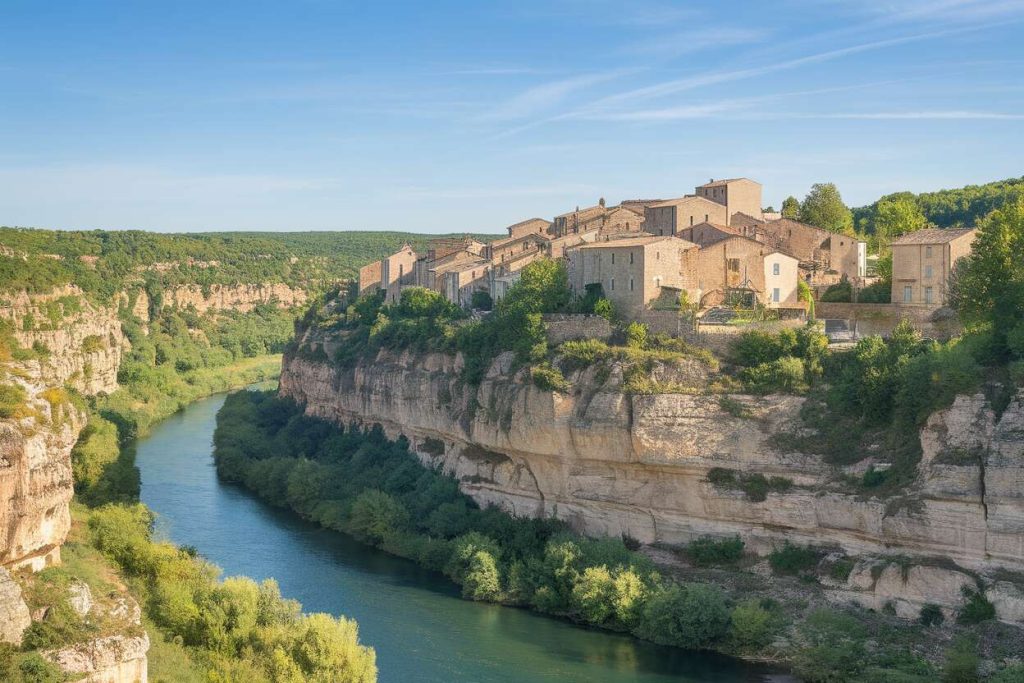 En Ardèche, ce plus beau village de France perché offre des paysages à couper le souffle et le calme (Balazuc)