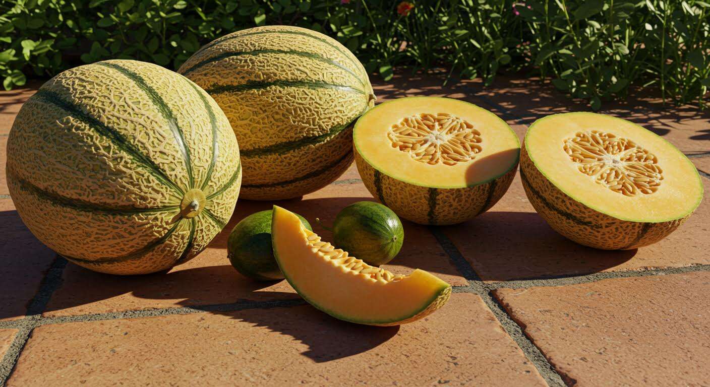 L'astuce de la tuile sous les melons et les potimarrons qui change radicalement leur goût