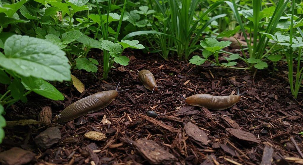 Mon paillage a attiré les limaces : l'erreur que j'ai commise et comment la corriger facilement