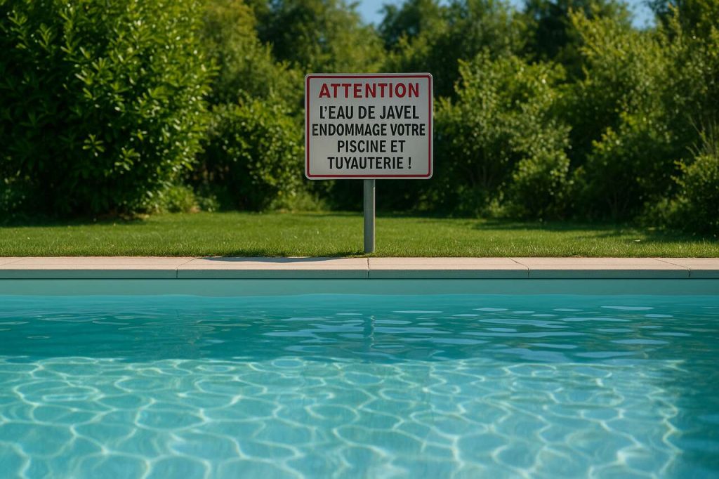 Ne jetez plus l&rsquo;eau de javel : pourquoi son usage est la pire erreur pour votre piscine et sa tuyauterie