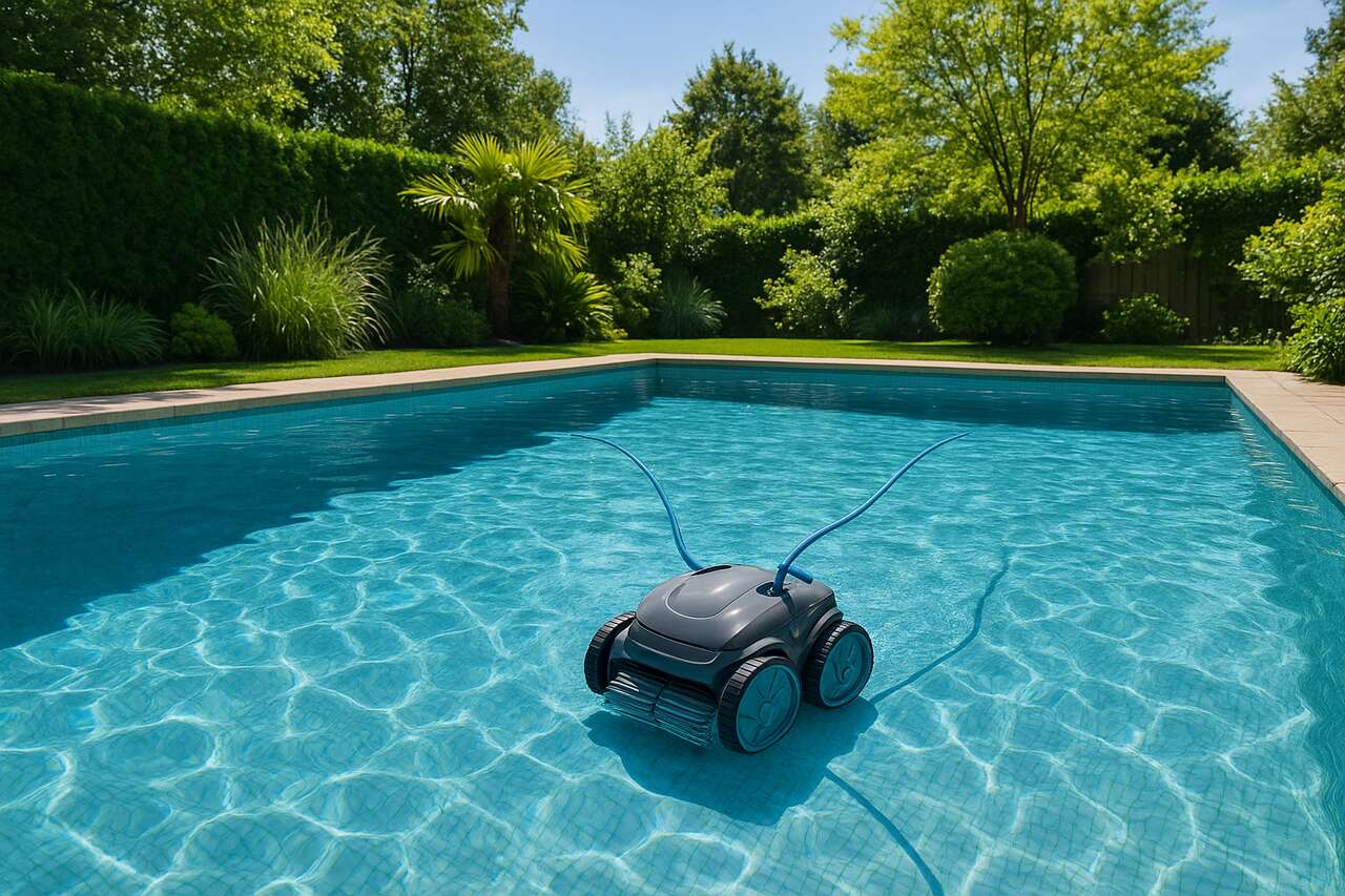 Votre robot de piscine est lent ? Ce simple réglage double son efficacité et divise le temps de nettoyage