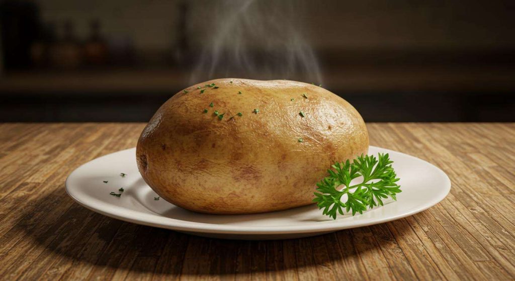 Ni cuisinière ni four : l'astuce facile des chefs pour cuire une pomme de terre en moins de 10 mn