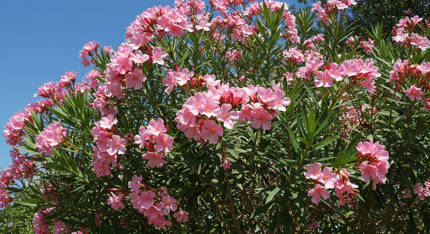Votre laurier-rose ne fleurit pas ? Ce geste simple va le couvrir de fleurs tout l’été