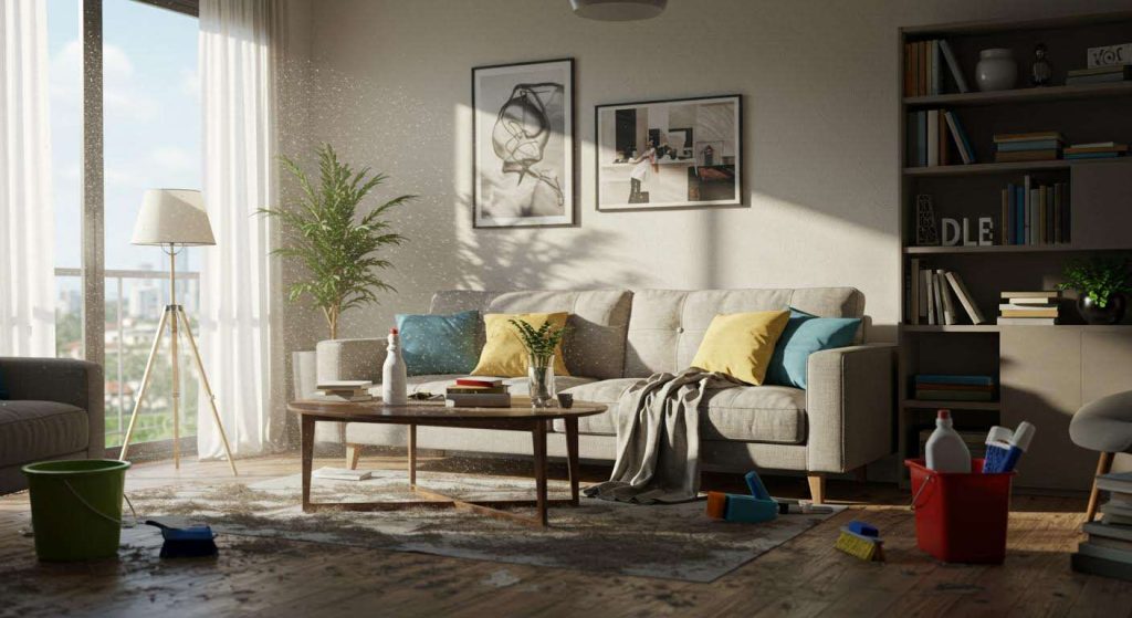 Pourquoi votre maison est toujours poussiéreuse : l'erreur que vous faites en nettoyant