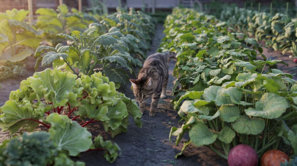 L&rsquo;astuce imparable pour éloigner les chats du potager sans leur faire de mal