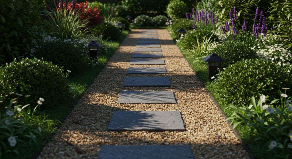 Adieu les mauvaises herbes dans le gravier : la méthode radicale des paysagistes qui dure toute l'année