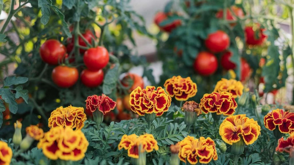Voici pourquoi je ne plante plus mes tomates sans cette fleur miracle (l&rsquo;œillet d&rsquo;Inde)
