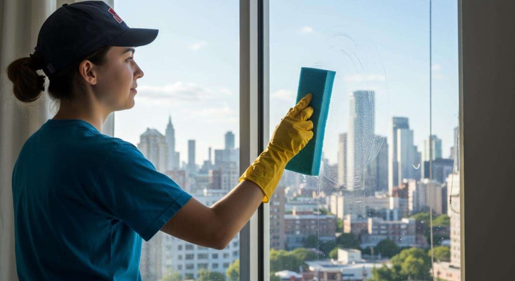 L'erreur que vous faites en nettoyant vos vitres et qui laisse des traces (la réponse d'un laveur de vitres pro)