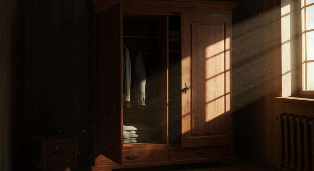 Ce que signifie vraiment une odeur de renfermé dans une armoire (et ce n'est pas juste l'humidité)