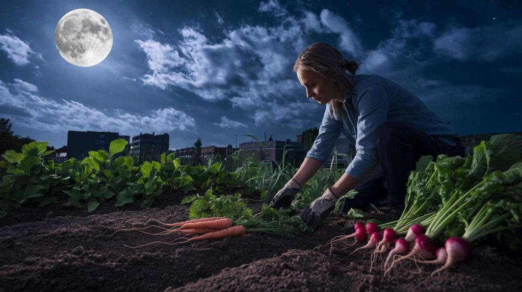 La dernière pleine lune d&rsquo;août : le moment idéal pour planter ces légumes-racines