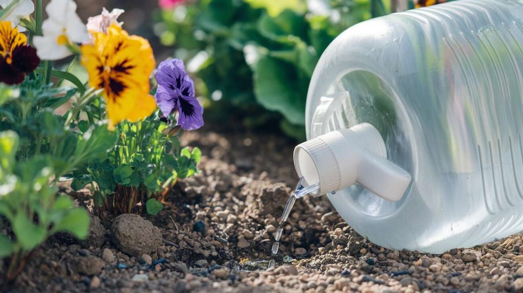 Comment transformer un simple bidon en plastique en un système d&rsquo;arrosage goutte-à-goutte pour vos vacances