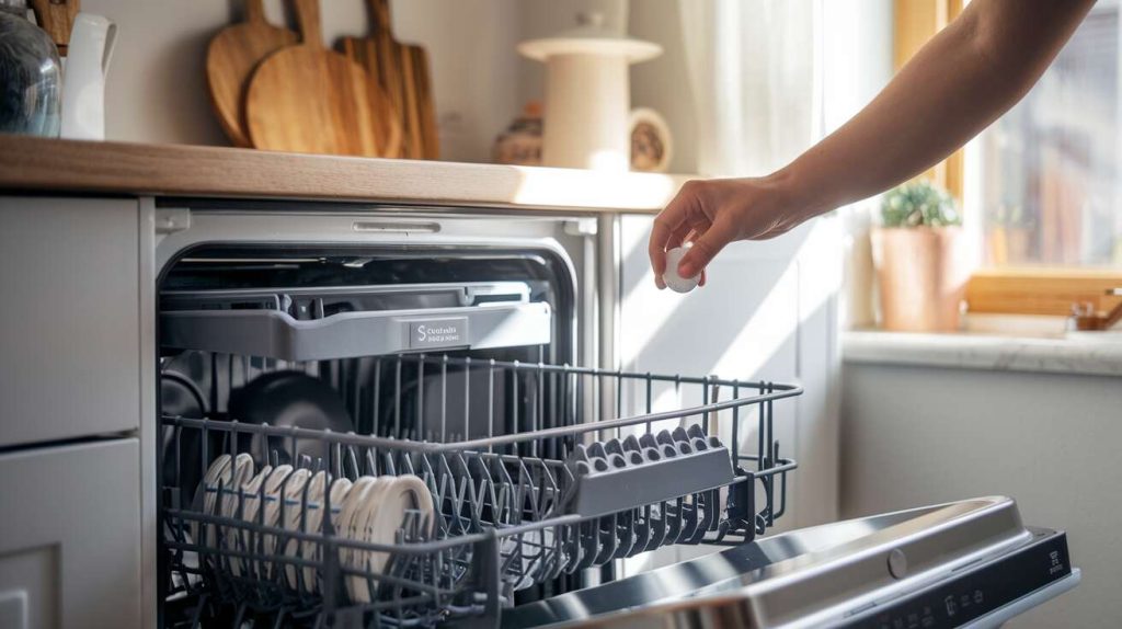 Le petit geste avant de lancer votre lave-vaisselle qui garantit une vaisselle éclatante