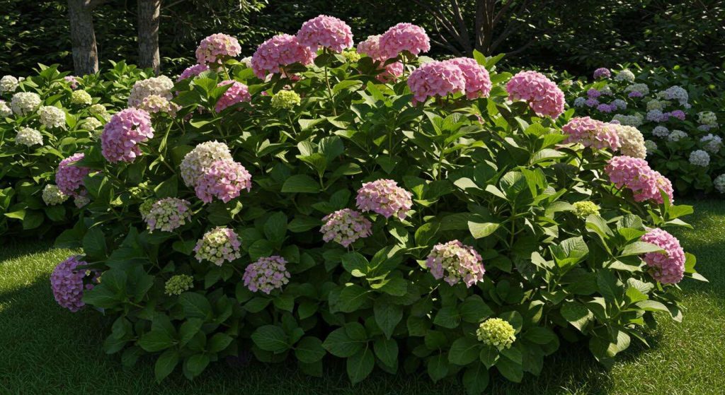 Le secret de ma grand-mère pour des hortensias qui ne grillent jamais, même en plein soleil