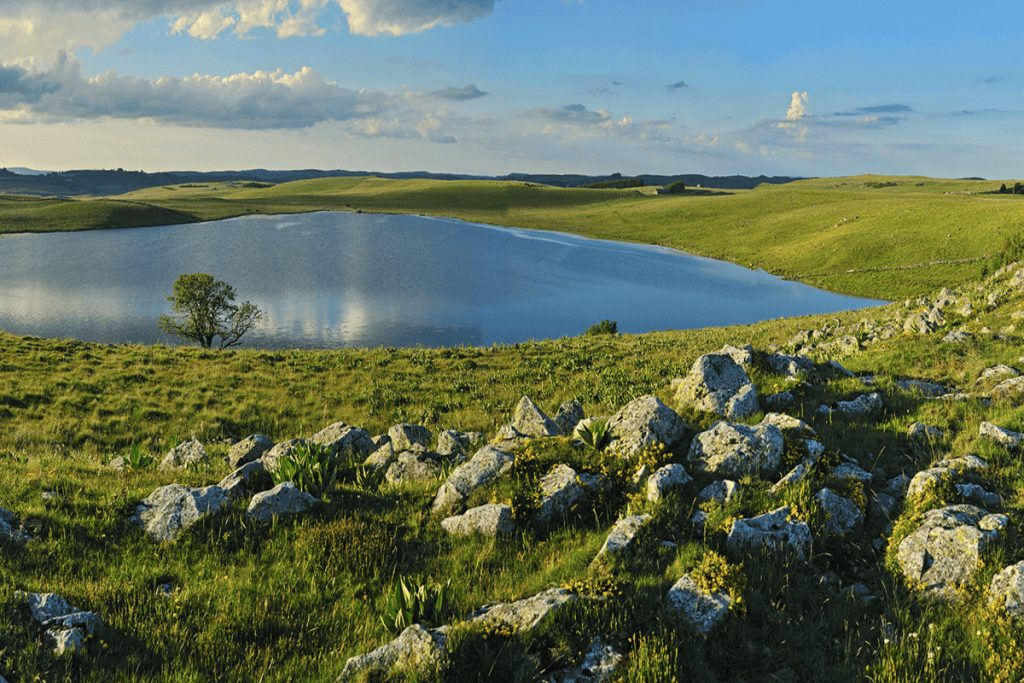 Ce plateau de l&rsquo;Aubrac est si vaste que vous pouvez marcher des heures sans croiser personne
