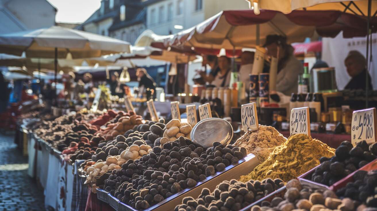 Ce marché provençal est le seul où l’on peut encore acheter des truffes directement aux producteurs