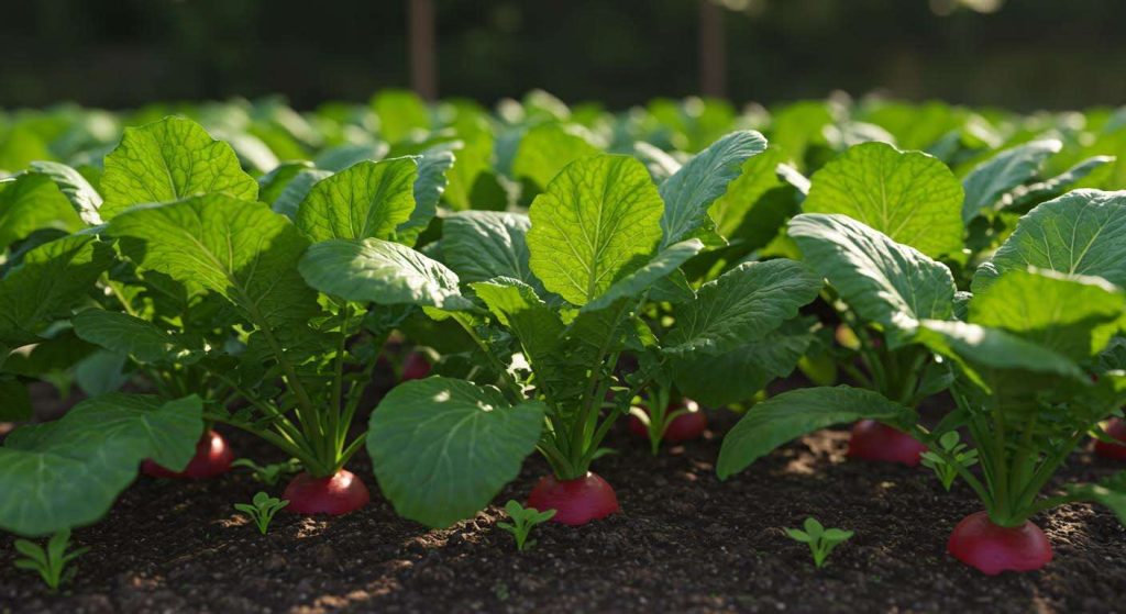 Le seul légume à planter début août pour une récolte garantie avant les premières gelées (le radis d'hiver)