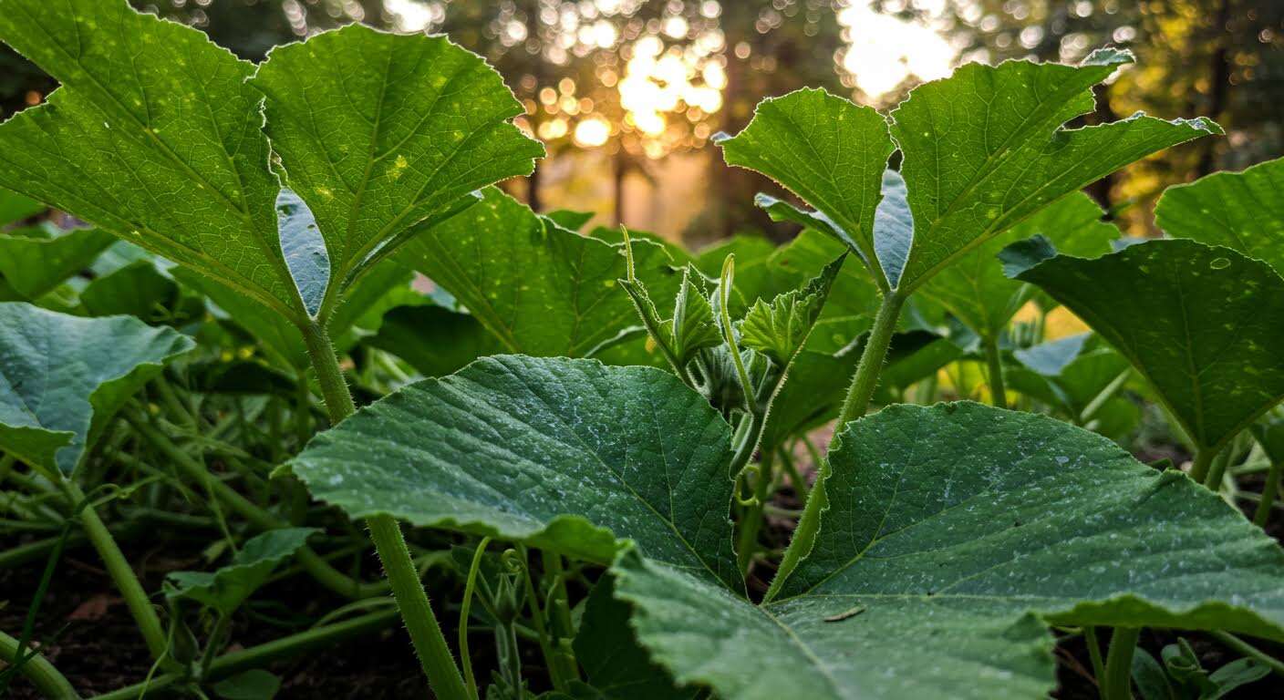 Le seul produit à pulvériser sur vos courges pour stopper net l'oïdium (et vous l'avez en cuisine)