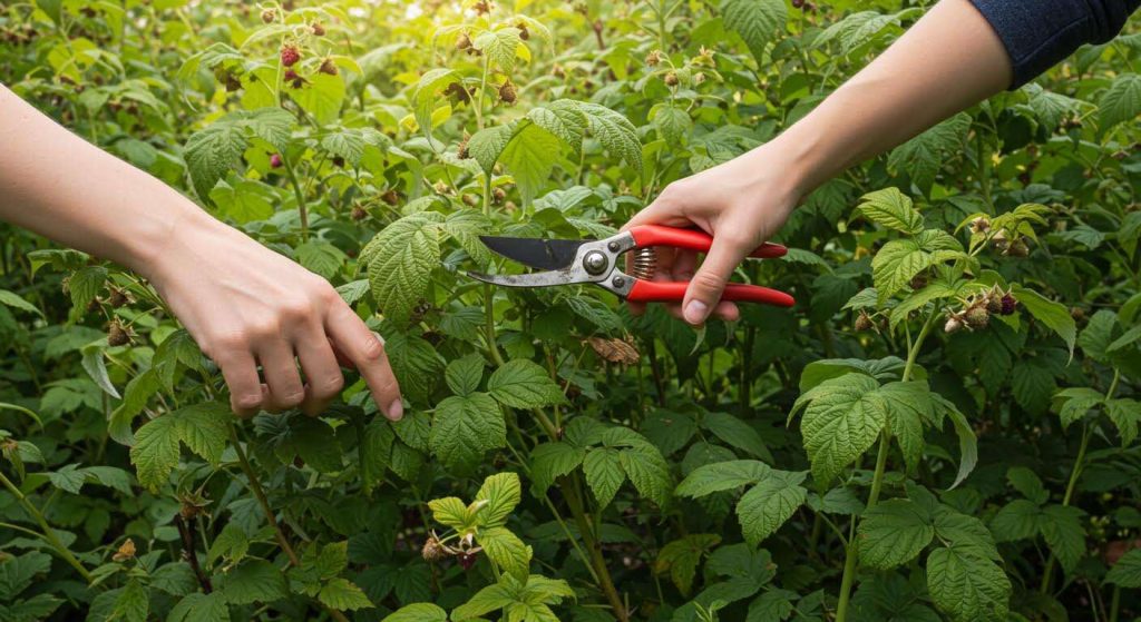 Le seul geste qui empêche vos framboisiers d'être envahis par les vers