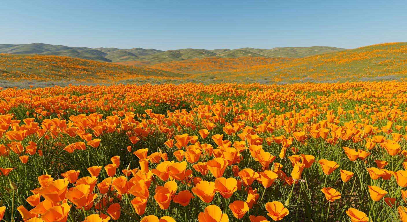La fleur increvable que vous pouvez semer maintenant pour un tapis de couleurs au printemps prochain (Le Coquelicot de Californie)
