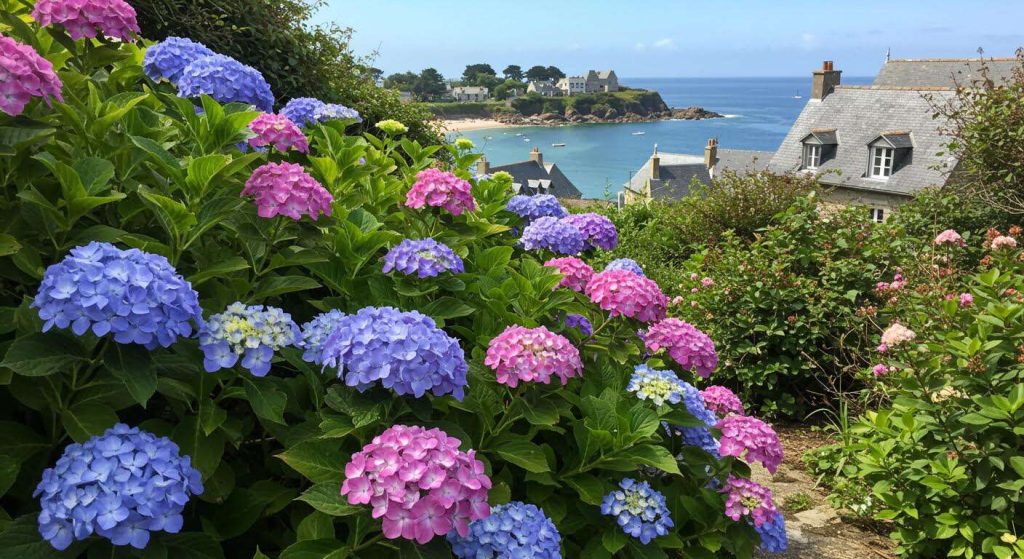 Le secret des hortensias de l'Île de Bréhat, une astuce transmise de génération en génération