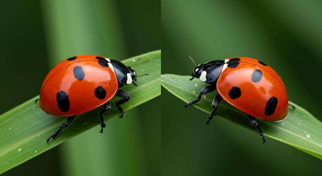 Les coccinelles asiatiques et européennes : apprenez à les différencier, l'une est une amie, l'autre une menace