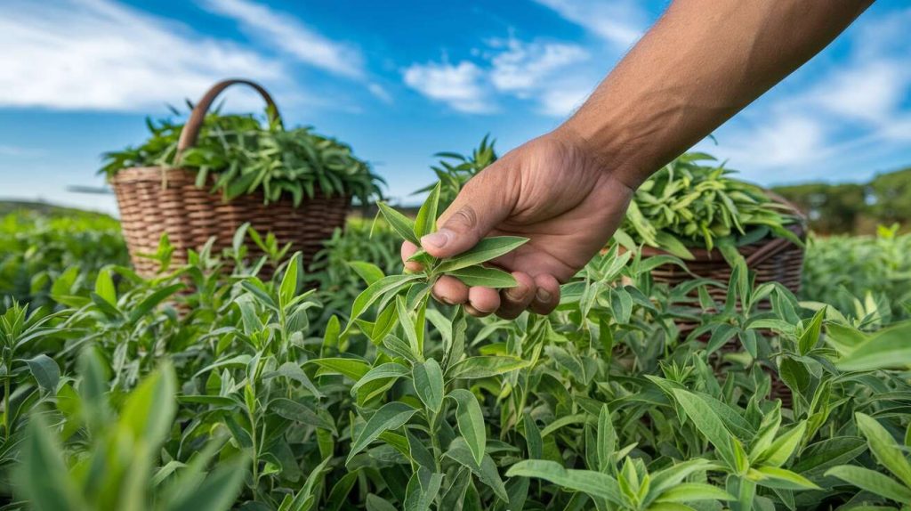 La récolte de la stévia : comment cueillir et sécher les feuilles de cette plante au pouvoir sucrant