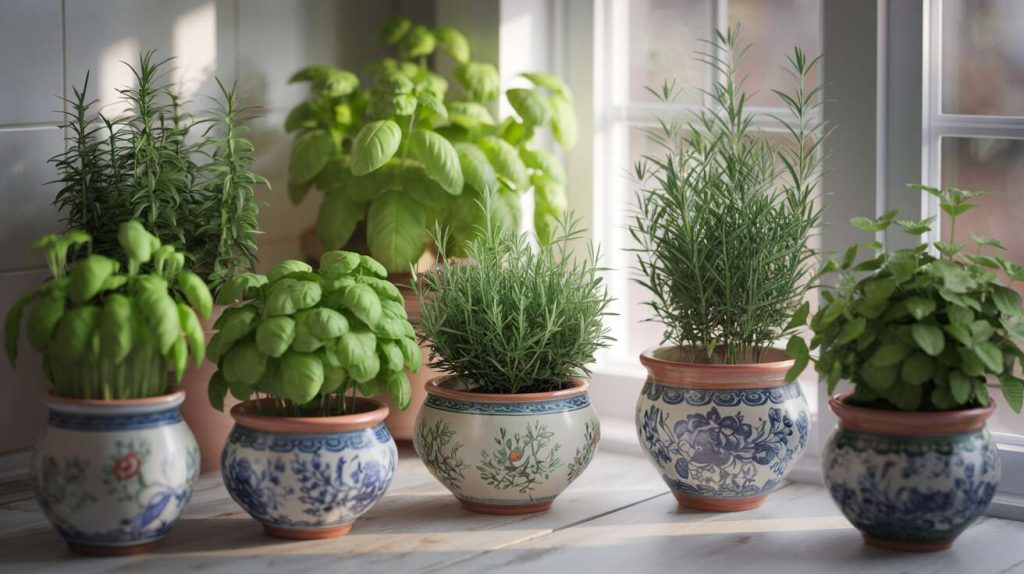 Vos plantes aromatiques en pot meurent les unes après les autres : vous faites sûrement cette erreur d&rsquo;association