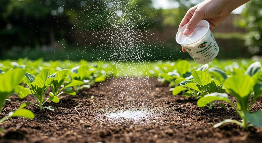 Le secret de la terre de diatomée pour protéger votre potager des rampants avant l'hiver