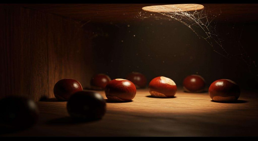 L'invasion des araignées dans la maison a commencé : le répulsif naturel à base de marrons qui les fait fuir