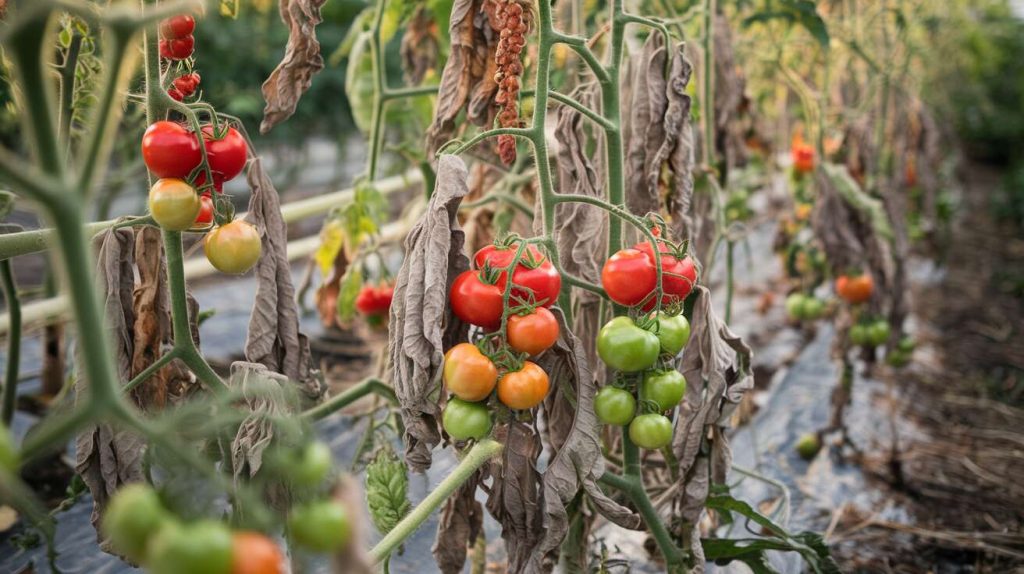 N&rsquo;arrachez surtout pas vos pieds de tomates fanés : le secret pour faire mûrir les toutes dernières grappes