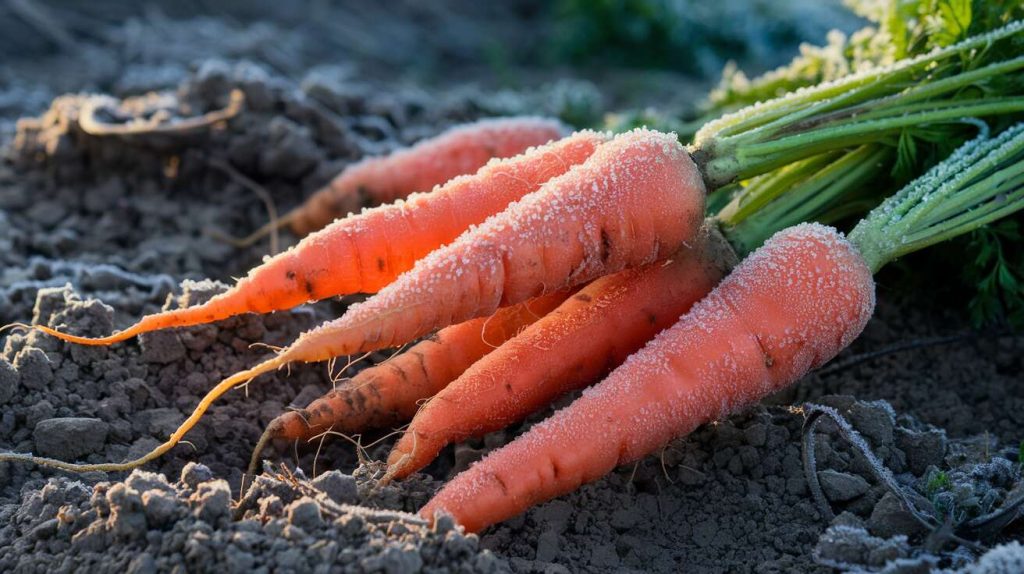 Le secret des anciens pour des carottes plus sucrées : les laisser en terre après la première gelée