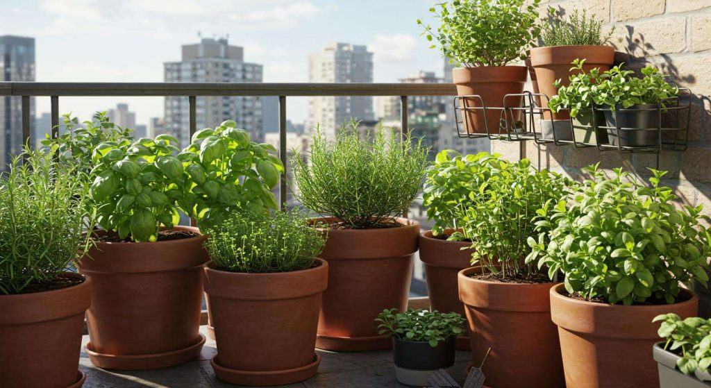 Le guide pas-à-pas pour créer un jardin d'herbes aromatiques sur votre balcon qui dure toute l’année
