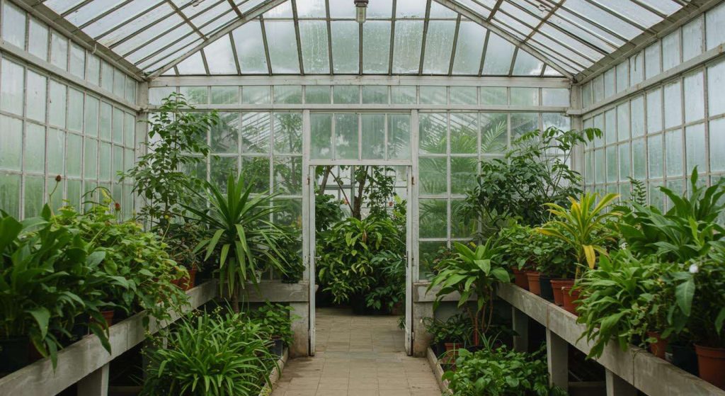 Cette astuce étonnante avec du vinaigre blanc nettoie les carreaux de serre sans effort