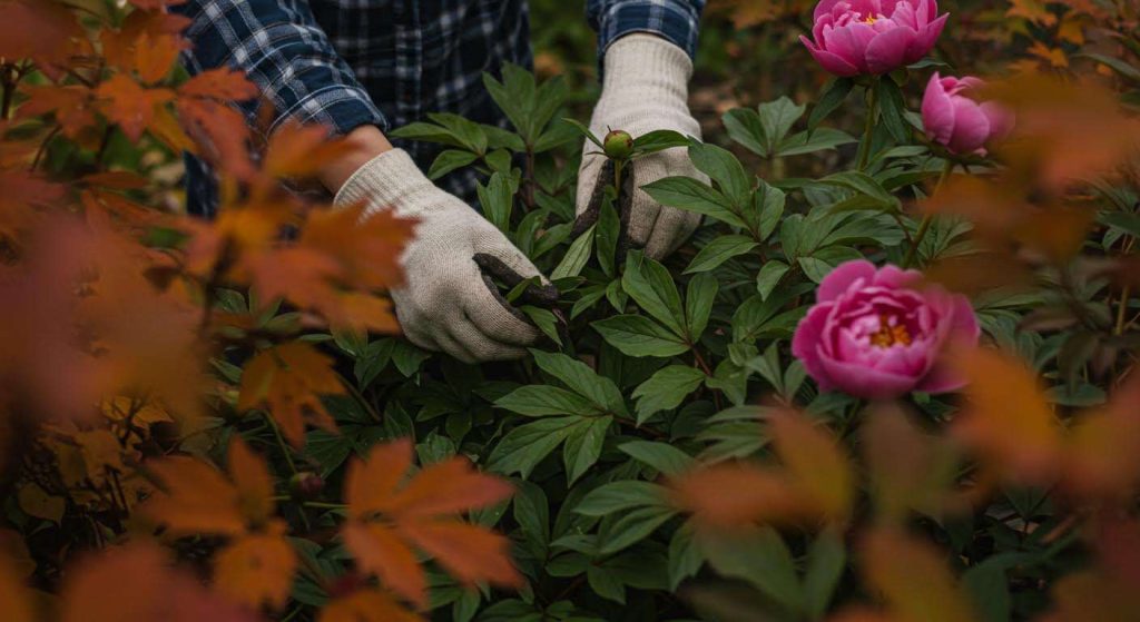 Le geste secret que les professionnels font en octobre pour avoir deux fois plus de fleurs de pivoines au printemps suivant